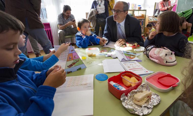 La Comunidad promueve la dieta sana y el ejercicio físico entre escolares de cinco años