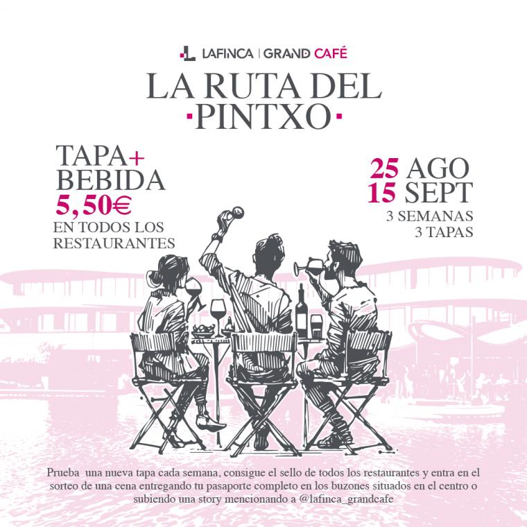 La Ruta del Pintxo llega este verano a LaFinca Grand Café