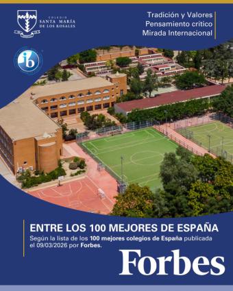 El Colegio Santa María de los Rosales, entre los 100 mejores colegios de España según Forbes