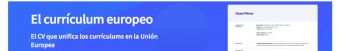 ¿Qué es el currículum europeo?