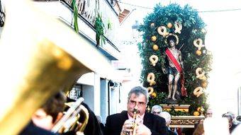 Pozuelo celebra San Sebastián bajo el sol