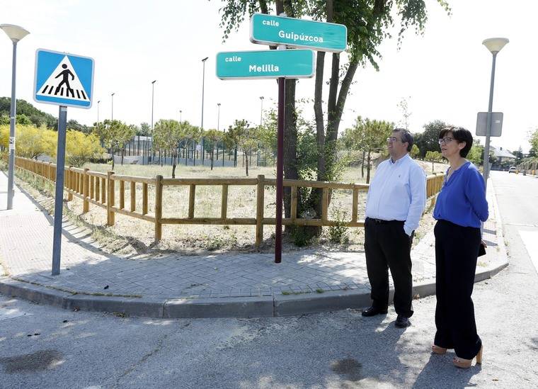 Nueva zona de esparcimiento en la urbanización de Montegancedo de Pozuelo