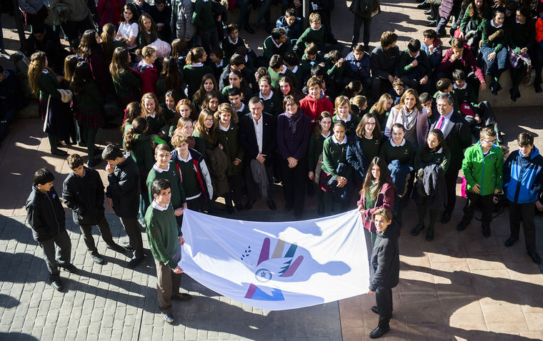 Más de 600 alumnos de Pozuelo de Alarcón celebran el Día Escolar de la No violencia y la Paz