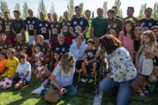 Un partido solidario de fútbol enfrenta a la Policía Municipal y Nacional de Pozuelo contra la Guardia Civil y Policía Local de Boadilla