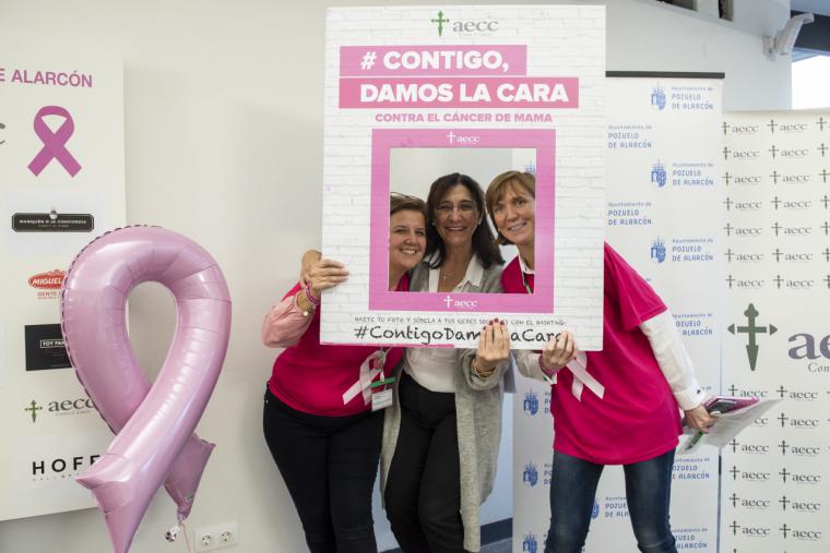 Pozuelo ha celebrado este fin de semana un torneo de pádel solidario con motivo del Día Mundial contra el Cáncer de Mama