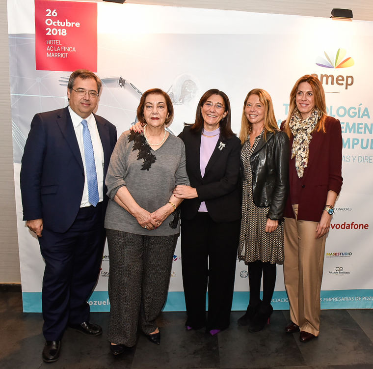 La alcaldesa de Pozuelo inaugura el congreso de AMEP: “Tecnología y Talento femenino. Tomando impulso”
