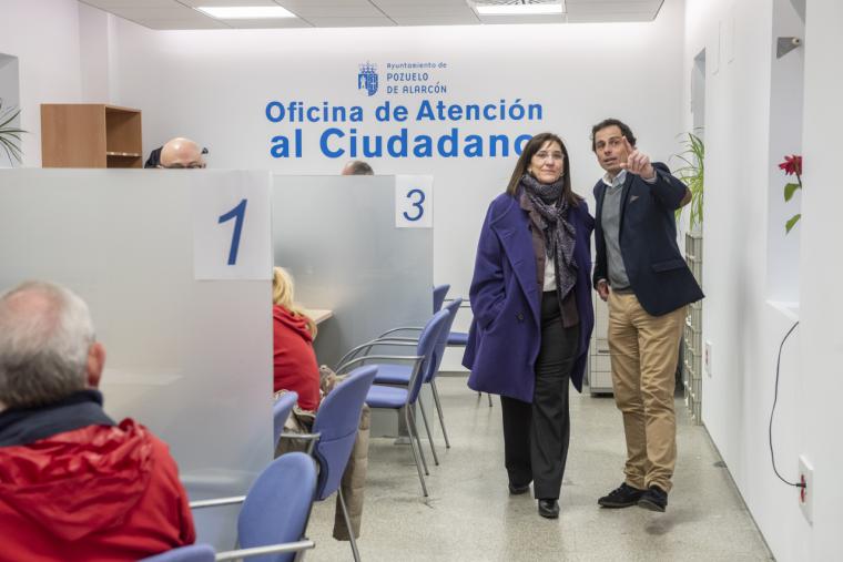 El Ayuntamiento de Pozuelo acondiciona la Oficina de Atención al Ciudadano de Padre Vallet