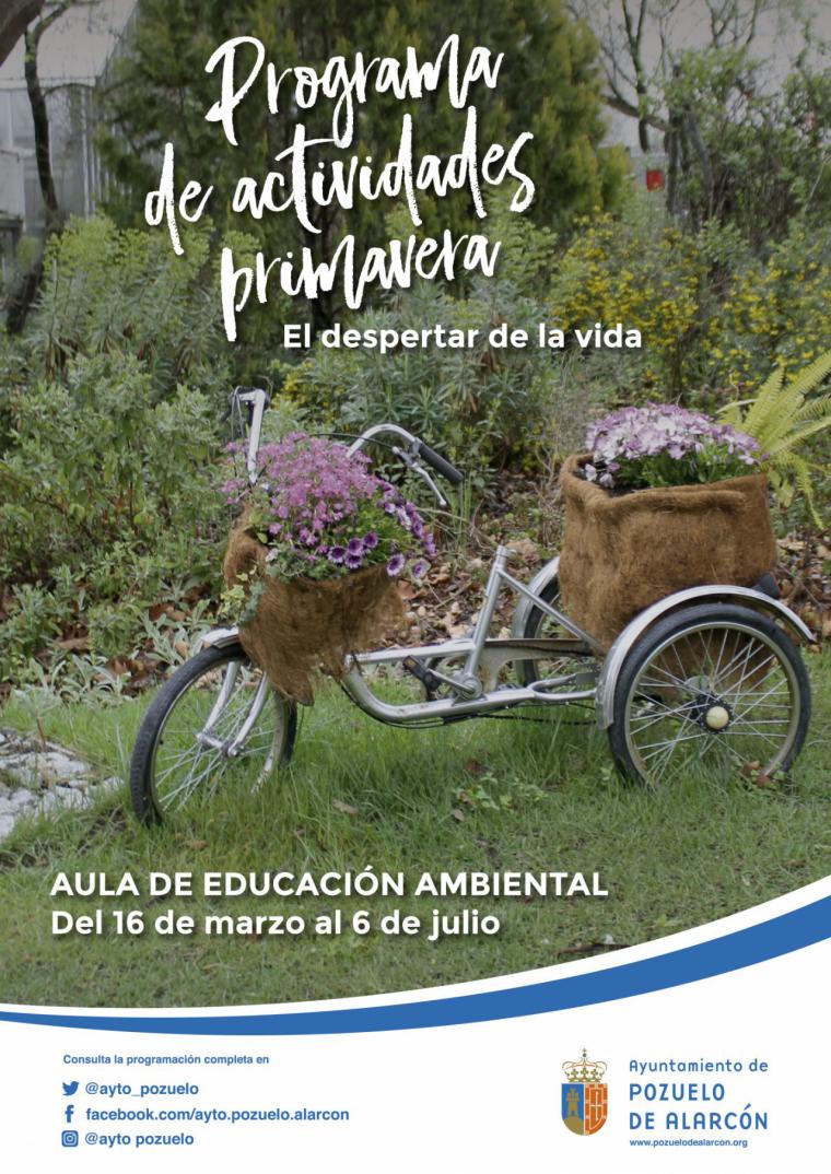 El Ayuntamiento de Pozuelo organiza nuevas actividades para disfrutar de la primavera y la naturaleza en el Aula de Educación Ambiental