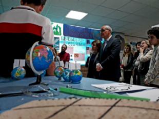Alumnos de la Comunidad de Madrid celebran el V centenario de la primera vuelta al mundo