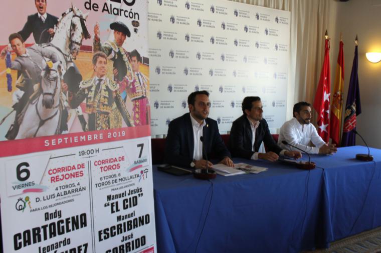 Los diestros “El Cid”, Manuel Escribano y José Garrido componen el cartel taurino de las fiestas patronales de Pozuelo de Alarcón