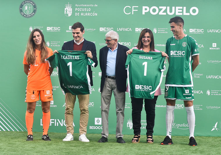 Iker Casillas presenta la nueva temporada del CF Pozuelo