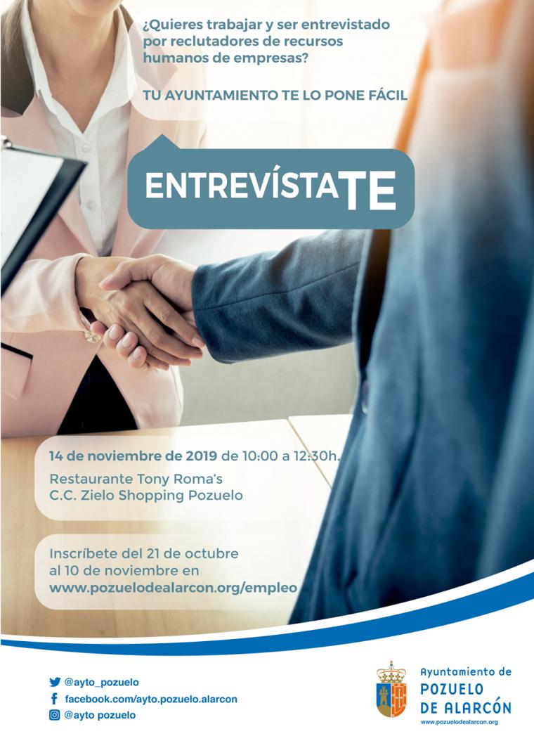 La VI edición del encuentro “EntrevistaTE” registra el mayor número de empresas ofertantes de empleo desde su inicio