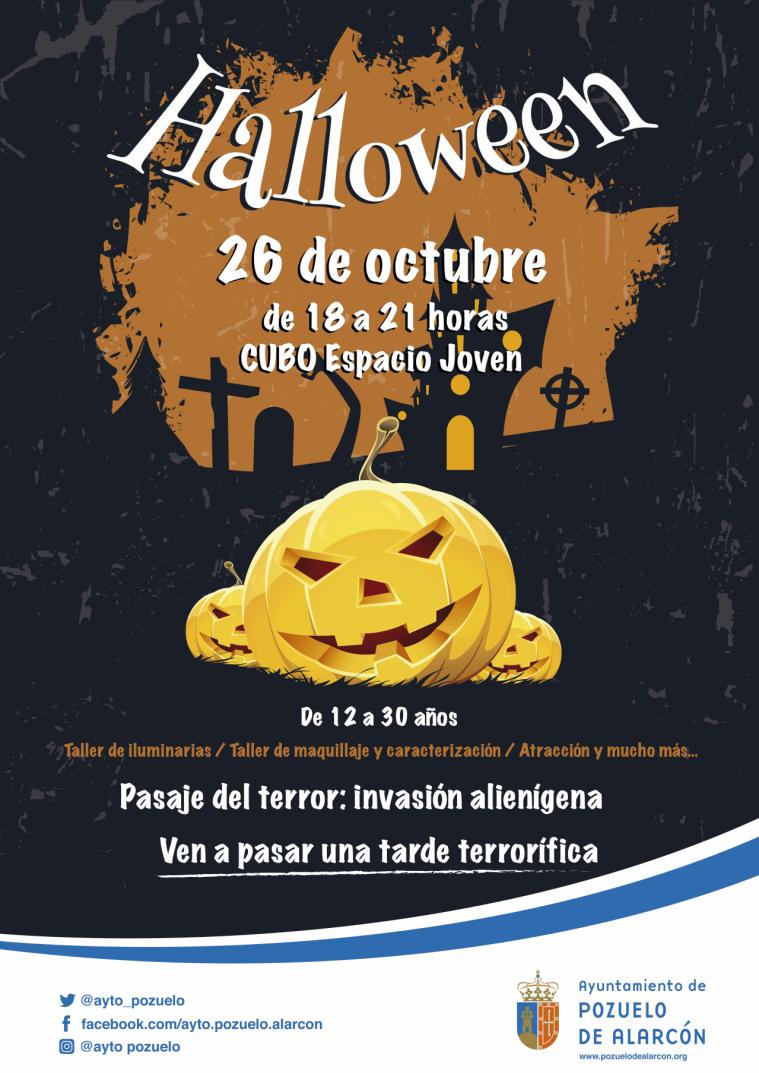 El Ayuntamiento de Pozuelo organiza una semana especial de Halloween en el CUBO Espacio Joven