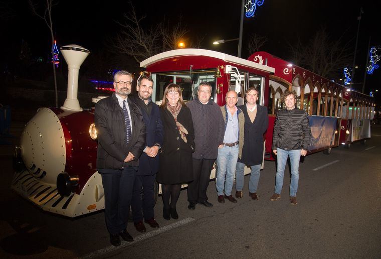 Comienza a circular el Tren de la Navidad que recorrerá las calles de Pozuelo hasta el próximo 4 de enero