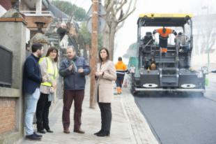 El Ayuntamiento renueva el pavimento de 44.000 m2 de calles de Pozuelo con la última fase de la Operación Asfalto