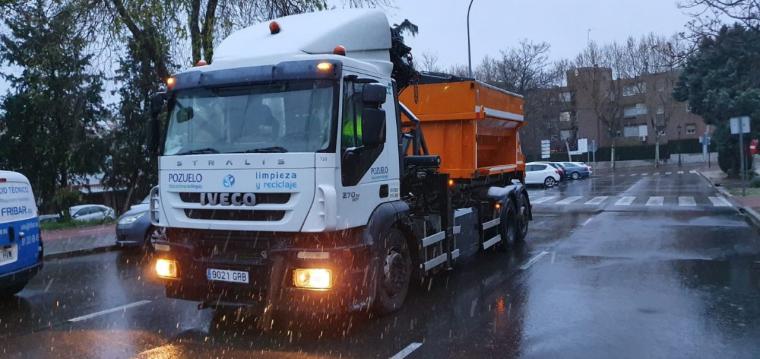 El Ayuntamiento de Pozuelo de Alarcón activa su Plan de Inclemencias Invernales