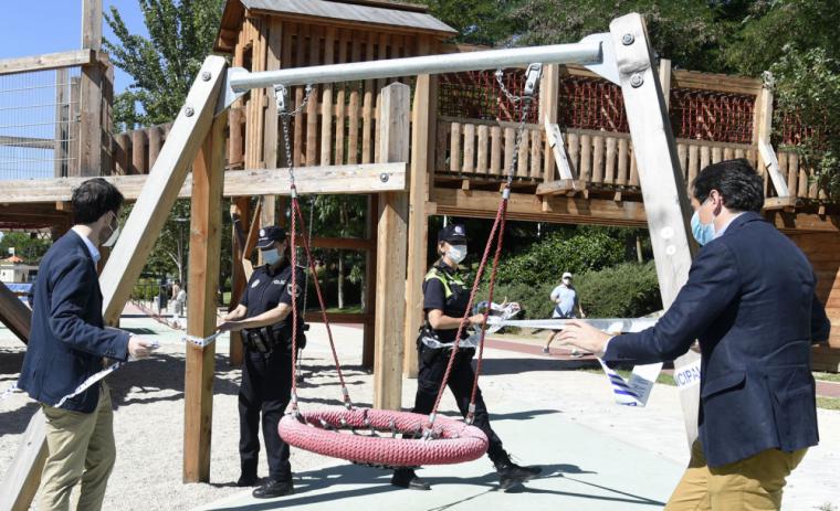 Pozuelo de Alarcón reabre sus parques infantiles