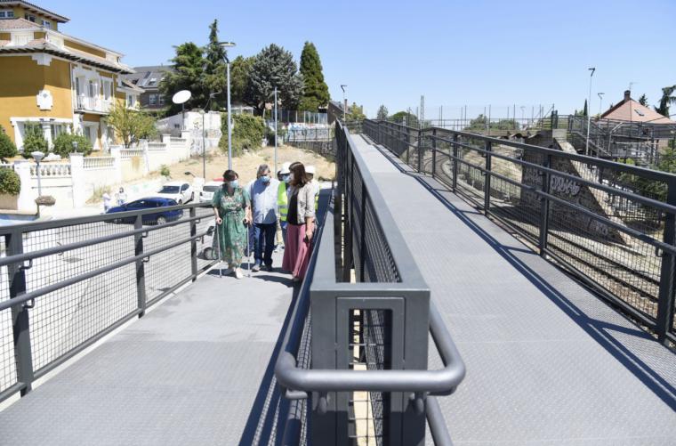 Finalizadas las obras de reparación de la pasarela en el Paseo de la Concepción