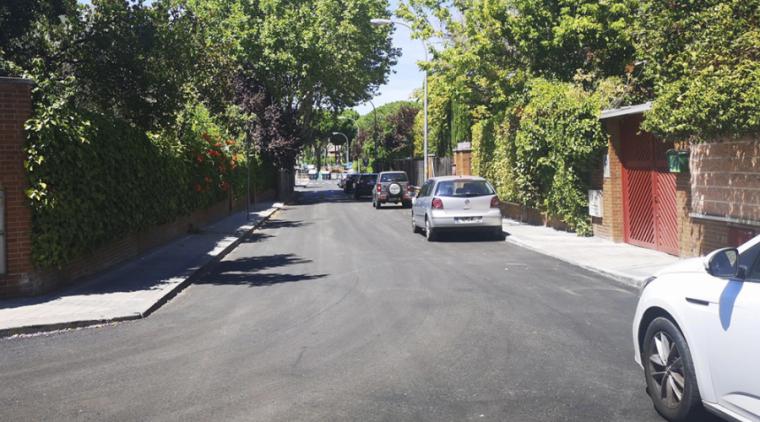 La Operación Asfalto en Pozuelo de Alarcón mejora este verano más de 86.000 m2 de superficie en casi medio centenar de calles