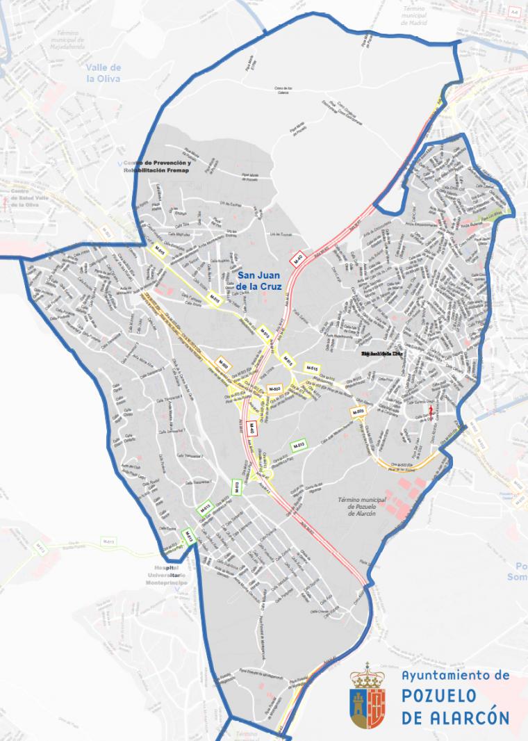 La Comunidad de Madrid restringe la movilidad en la zona básica de salud San Juan de la Cruz