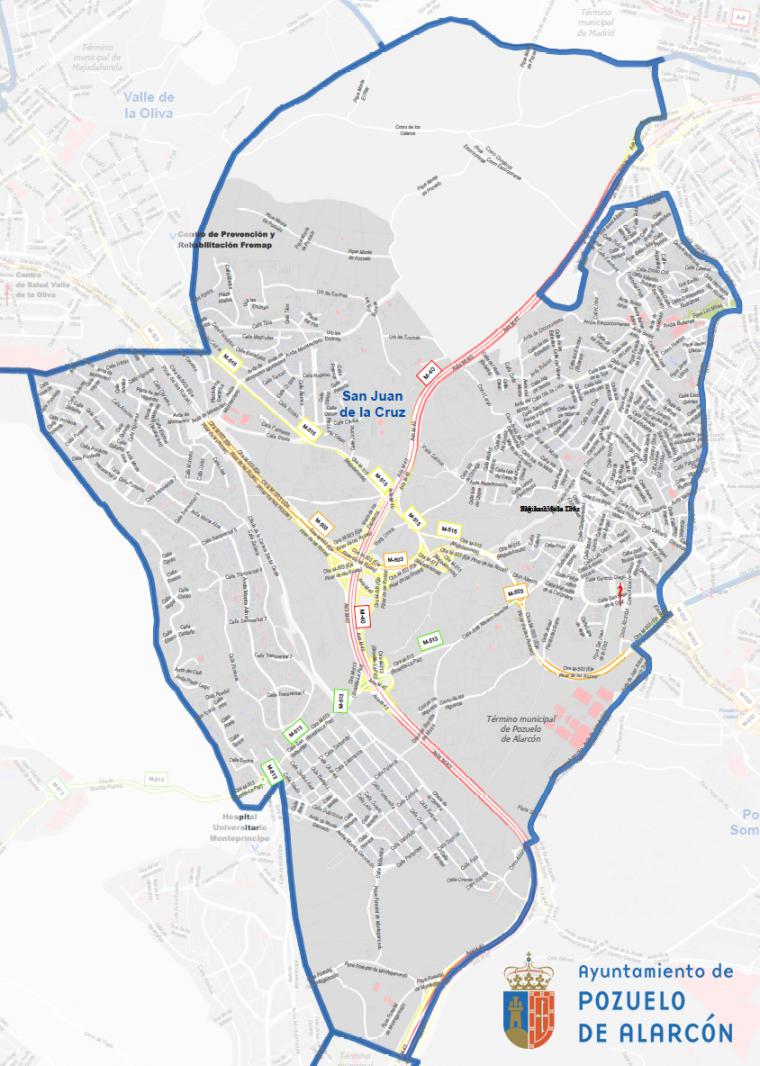 La Comunidad de Madrid restringe la movilidad en la zona básica de salud San Juan de la Cruz