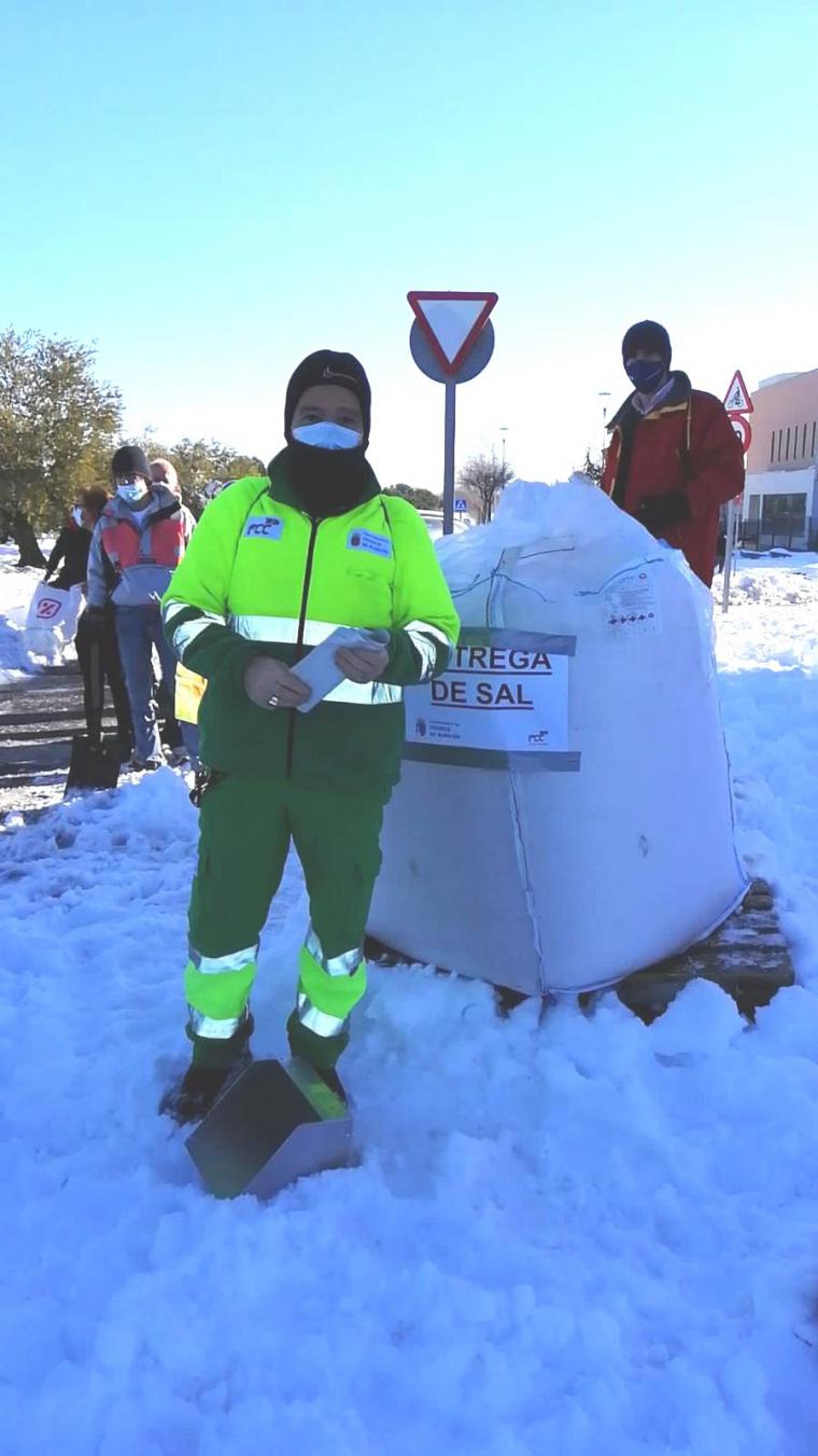 Consulta en tiempo real el mapa de la limpieza de la nieve en las calles de Pozuelo de Alarcón