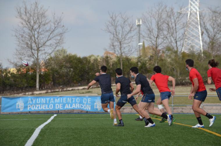 El Valle de las Cañas de Pozuelo, sede de entrenamiento para las selecciones de rugby de España, Francia y Estados Unidos