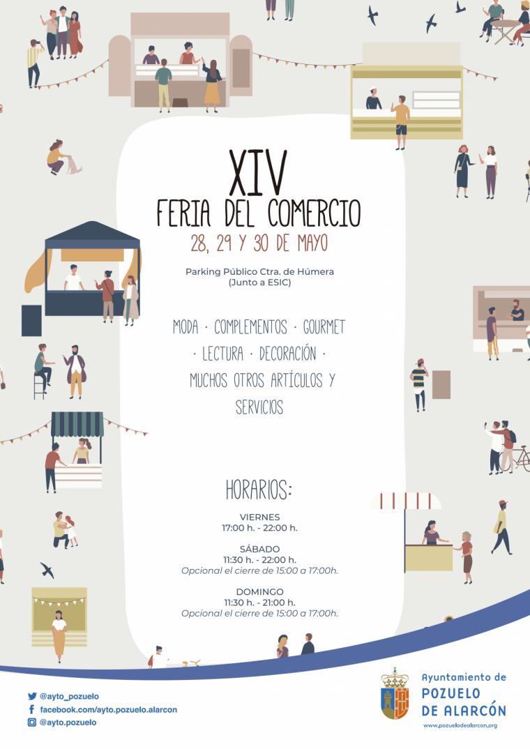 Pozuelo de Alarcón celebrará su Feria del Comercio los días 28, 29 y 30 de mayo