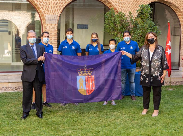 La alcaldesa recibe a los deportistas paralímpicos de Pozuelo de Alarcón que participarán en los Juegos Olímpicos y Paralímpicos #Tokyo2020