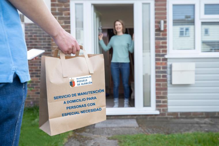 Nuevo servicio de manutención a domicilio con la entrega de alimentos preparados para personas con especial necesidad