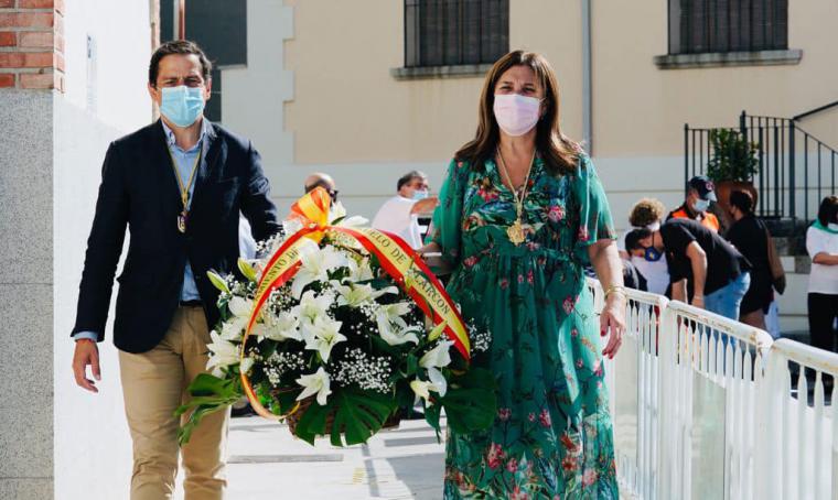 Pérez Quislant participa en la Ofrenda Floral en honor a la Virgen de la Consolación