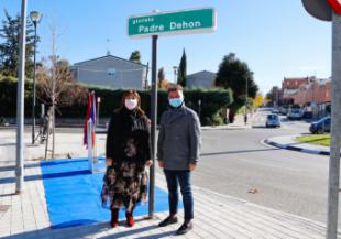 Pozuelo de Alarcón dedica una glorieta al fundador de ESIC, el Padre Dehon