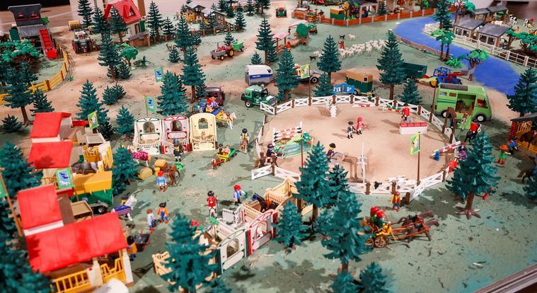 Exposición de Playmobil en Mira