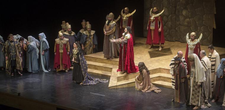 “Nabucco”, el primer gran éxito de Verdi, este sábado en el Teatro Mira