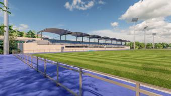Se cubrirán las gradas de los campos de hockey, de fútbol y de rugby de Ciudad Deportiva Valle de las Cañas