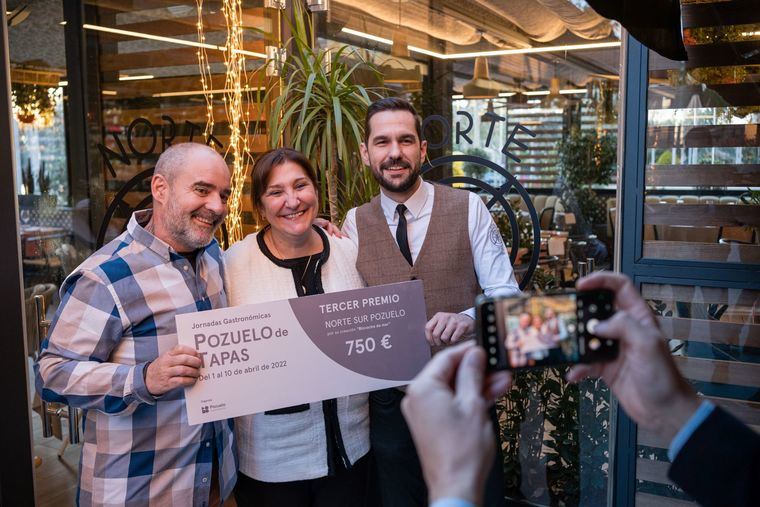 Casa Luis, Cervecería Pozuelo y Norte y Sur, ganadores de Pozuelo de Tapas