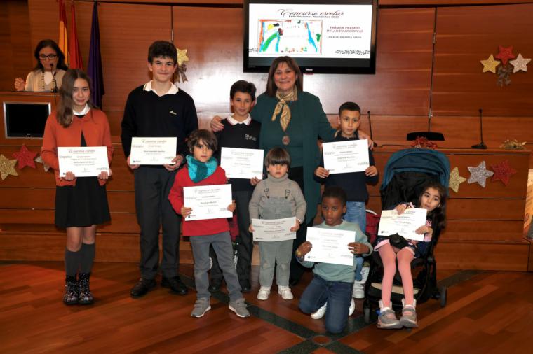 Descubre qué escuela se llevó el primer premio en los concursos navideños del Ayuntamiento