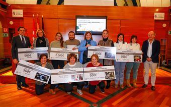 Estos son los trabajos más creativos galardonados en el concurso de escaparatismo navideño