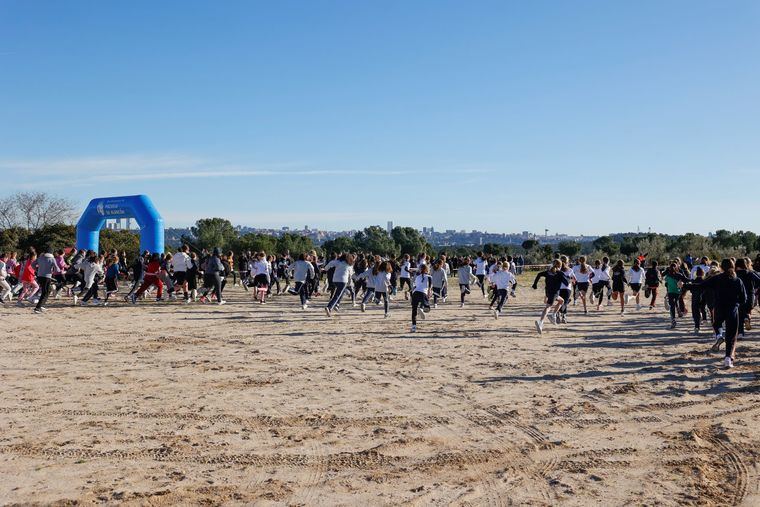 Más de 2.000 escolares participan en el Campo a Través en el Parque Forestal Adolfo Suárez
