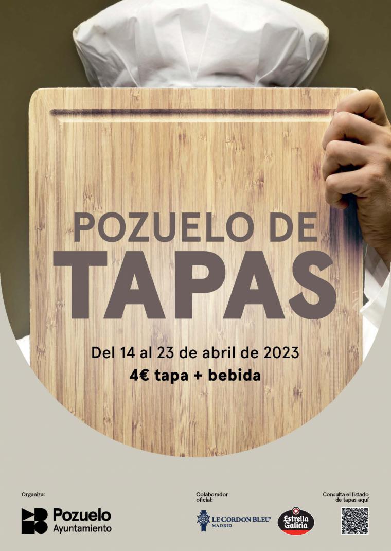 Del 14 al 23 de abril, una nueva edición de “Pozuelo de Tapas”