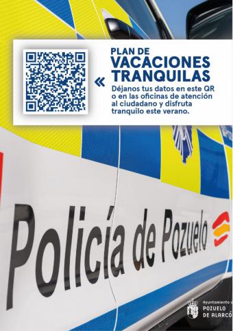 La Policía de Pozuelo custodiará datos de propietarios en vacaciones en un nuevo Plan de Vacaciones Tranquilas
