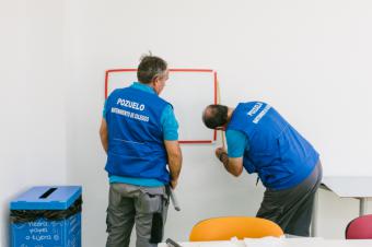 Arranca el curso escolar con una nueva brigada especial de mantenimiento para los colegios en Pozuelo