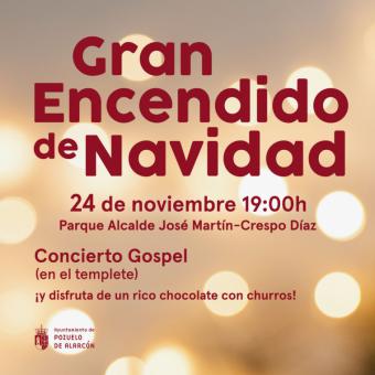 El próximo 24 de noviembre tendrá lugar el encendido de luces en el Parque Alcalde José Martín-Crespo Díaz