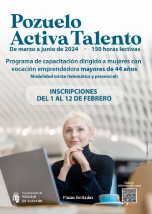 Nuevo programa formativo para mujeres emprendedoras mayores de 44 años