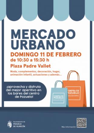La Plaza del Padre Vallet de Pozuelo acoge este domingo una nueva edición del Mercado Urbano