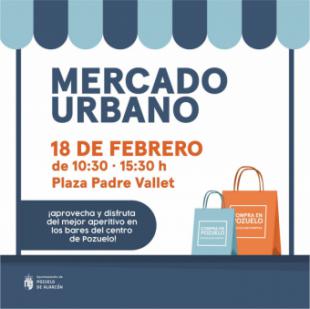 La Plaza del Padre Vallet de Pozuelo acoge este domingo una nueva edición del Mercado Urbano