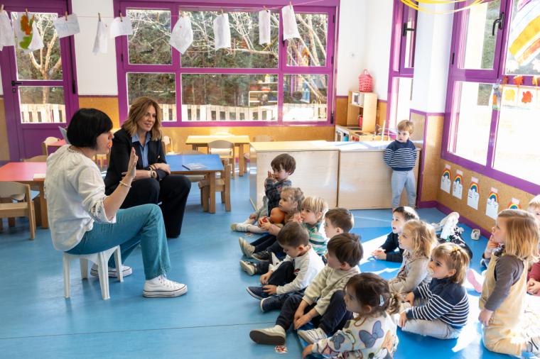 'La mejor profesora del mundo' da clases en el colegio Los Madroños de Pozuelo