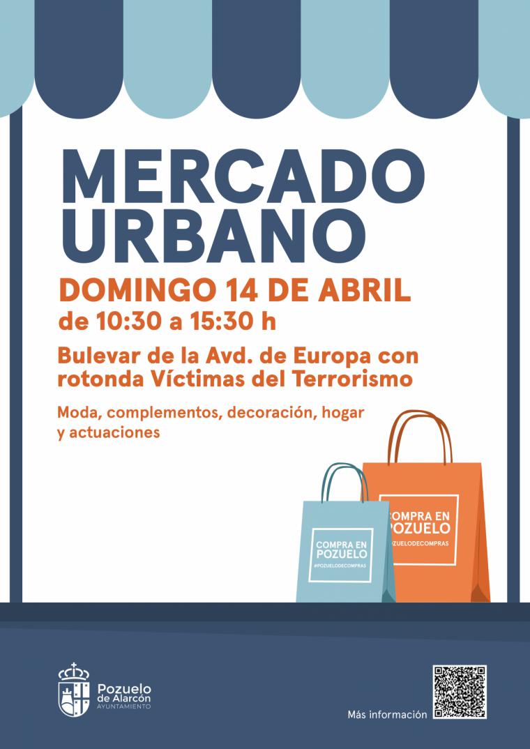 Pozuelo de Alarcón organiza este domingo un mercado urbano con casi una veintena de puestos en el Bulevar de la Avenida de Europa