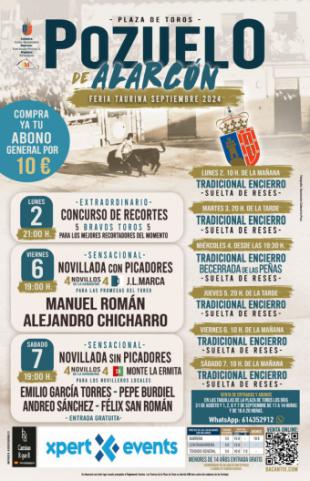 Encierros, concursos de recortes, novilladas con y sin picadores conforman el cartel taurino de las fiestas de Pozuelo