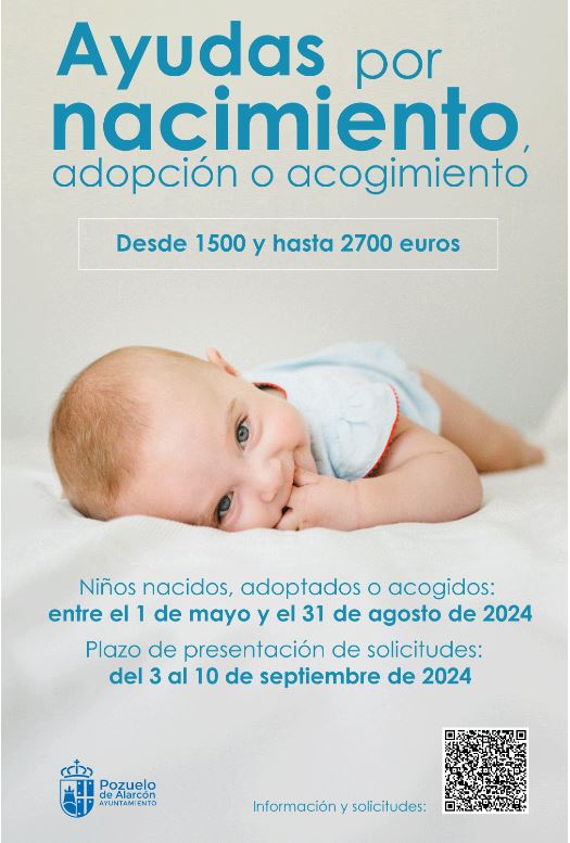 Convocatoria de ayudas por nacimiento, adopción o acogimiento: solicitudes hasta el 10 de septiembre
